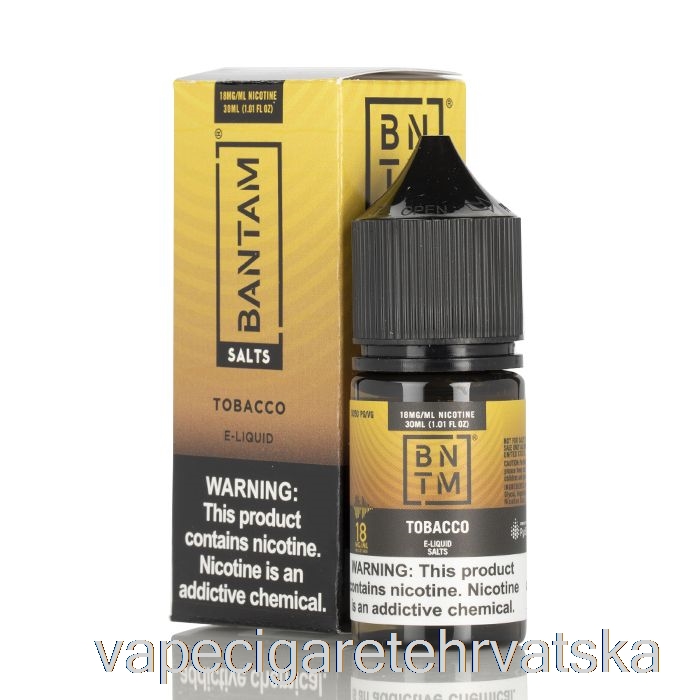 Vape Duhanske Soli Za Cigarete - Bantam Vape - 30ml 18mg